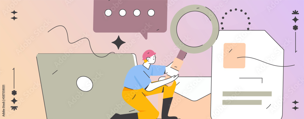 Job Interview People Flat Vector Concept Operation Hand Drawn Illustration
Job Interview People Flat Vector Concept Operation Hand Drawn Illustration