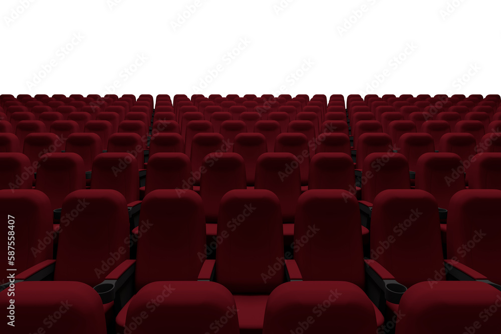 Fototapeta premium Seats in empty theater