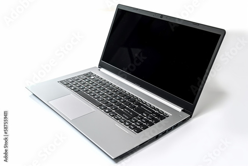 laptop isolated on white background