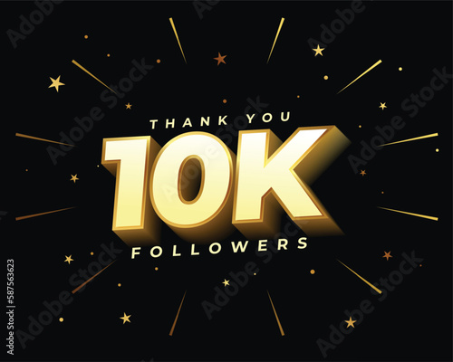 thank your 10k followers for helping you reach a subscriber milestone