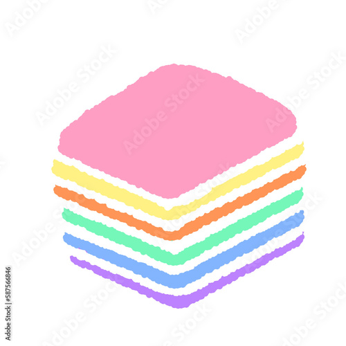 stack of cakes