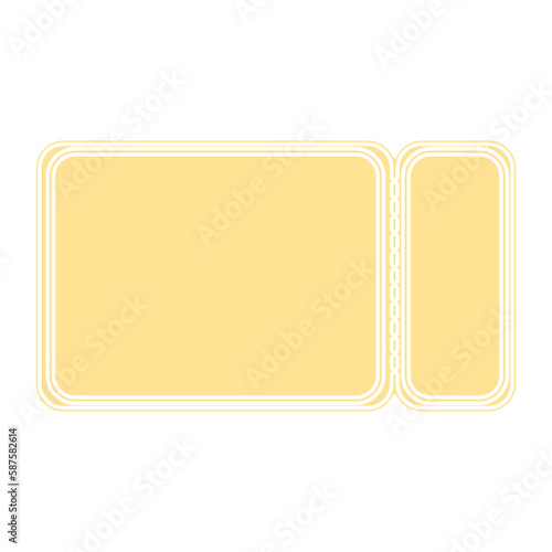 Free Download Golden Ticket Sticker Bullet Journal Blank
 - GFXLoad