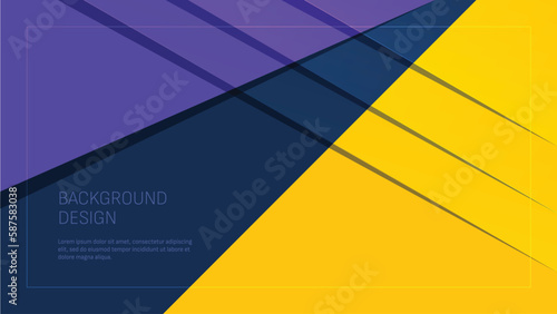 Abstract geometric shapes background design
