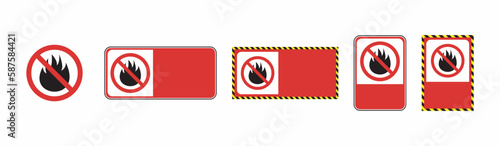 no play with fire sign