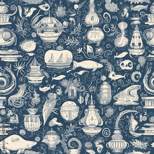 Bookish Sanctuary Illustration