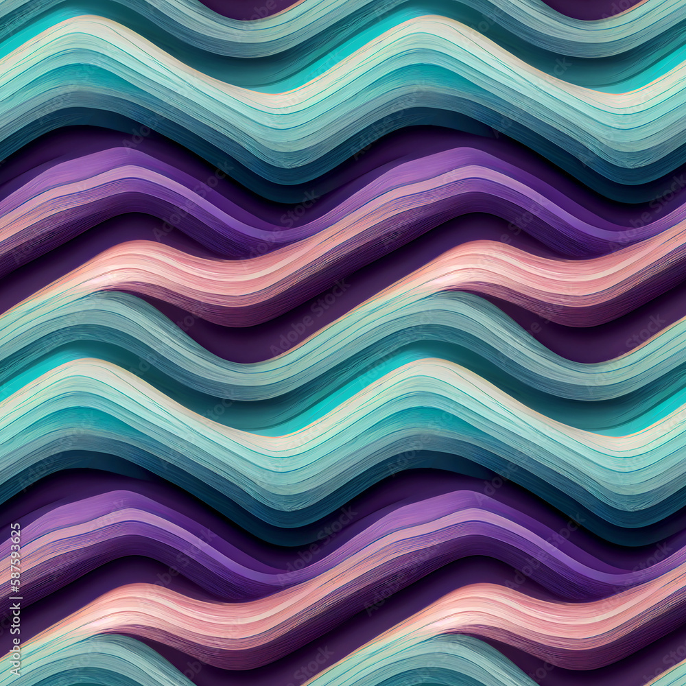 Seamless abstract wavy artistic background Seamless abstract wavy artistic background