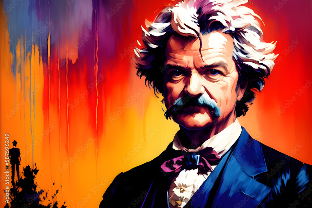 Mark Twain in various colorways Mark Twain in various colorways