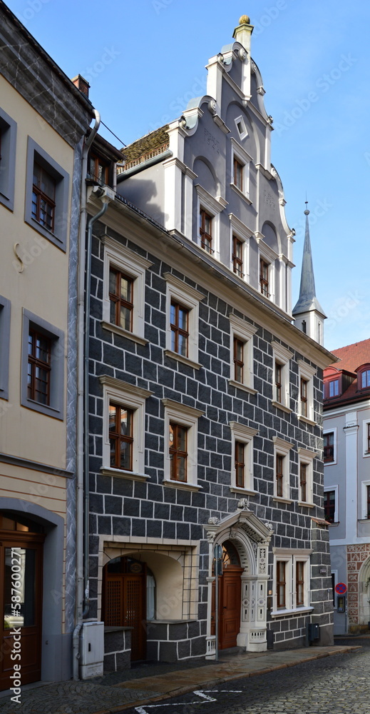 Historical Building in the Old Town of Goerlitz, Saxony