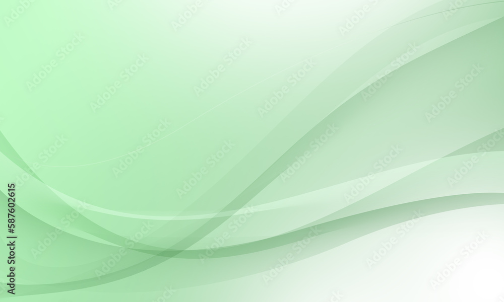 abstract green lines curve wave background abstract green lines curve wave background