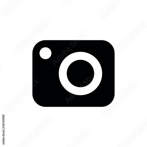 Camera icon. Symbol of photography or photography. Photo fixation icon.