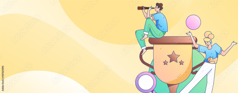 Business People Flat Vector Concept Operation Hand Drawn Illustration
Business People Flat Vector Concept Operation Hand Drawn Illustration