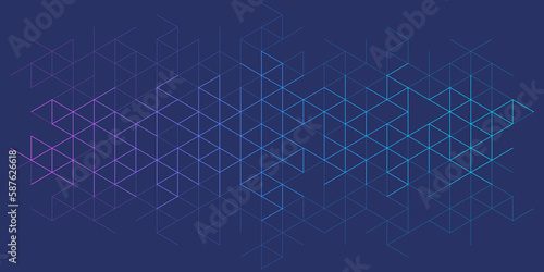 Abstract geometric background with triangle shape pattern