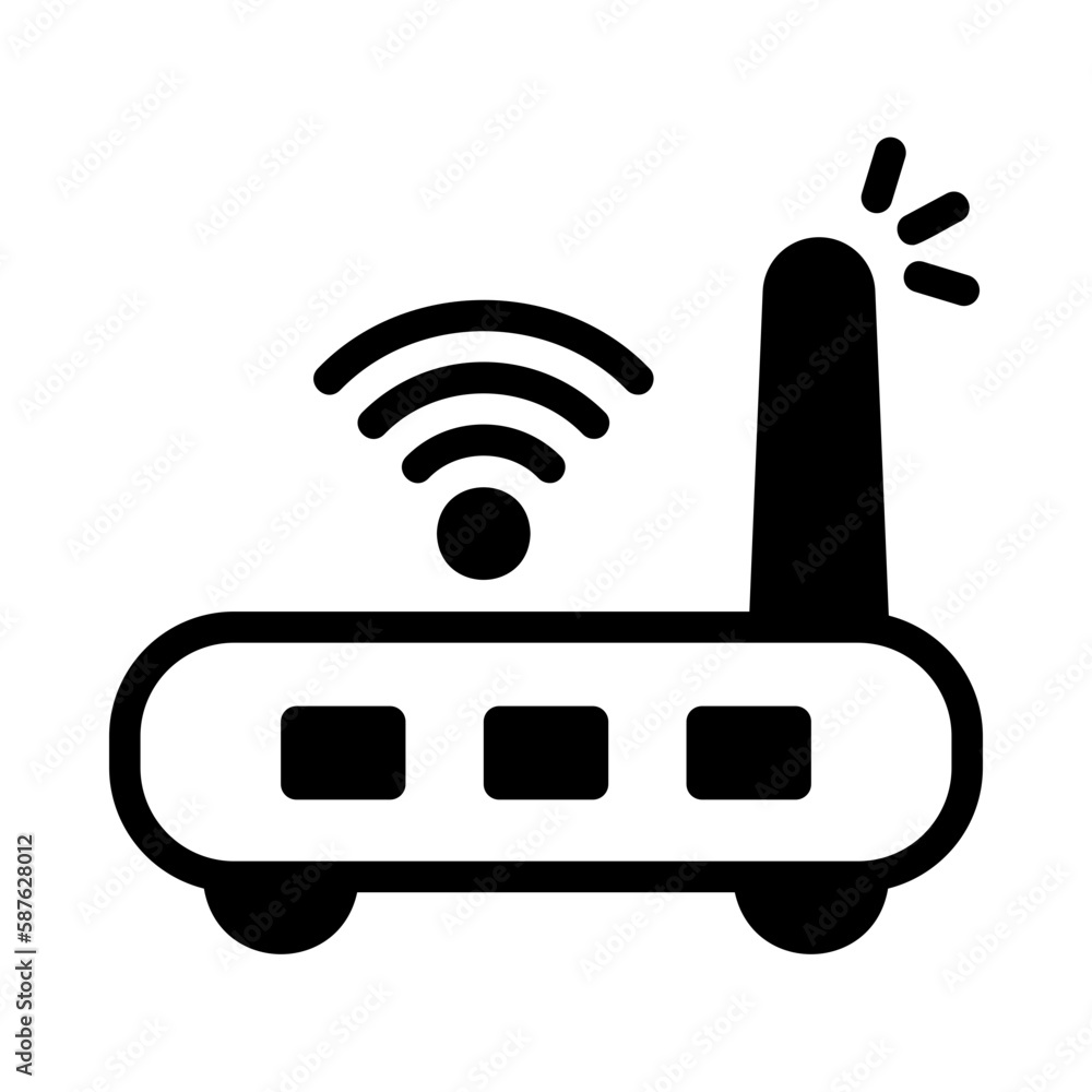 wifi glyph style icon wifi glyph style icon