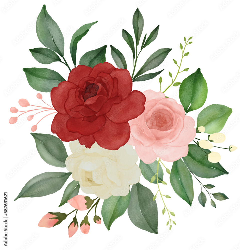 flower bouquet watercolor png flower bouquet watercolor png