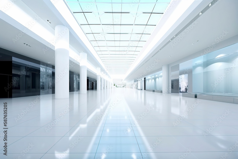 Shopping Center Interior Space.AI technology generated image Shopping Center Interior Space.AI technology generated image