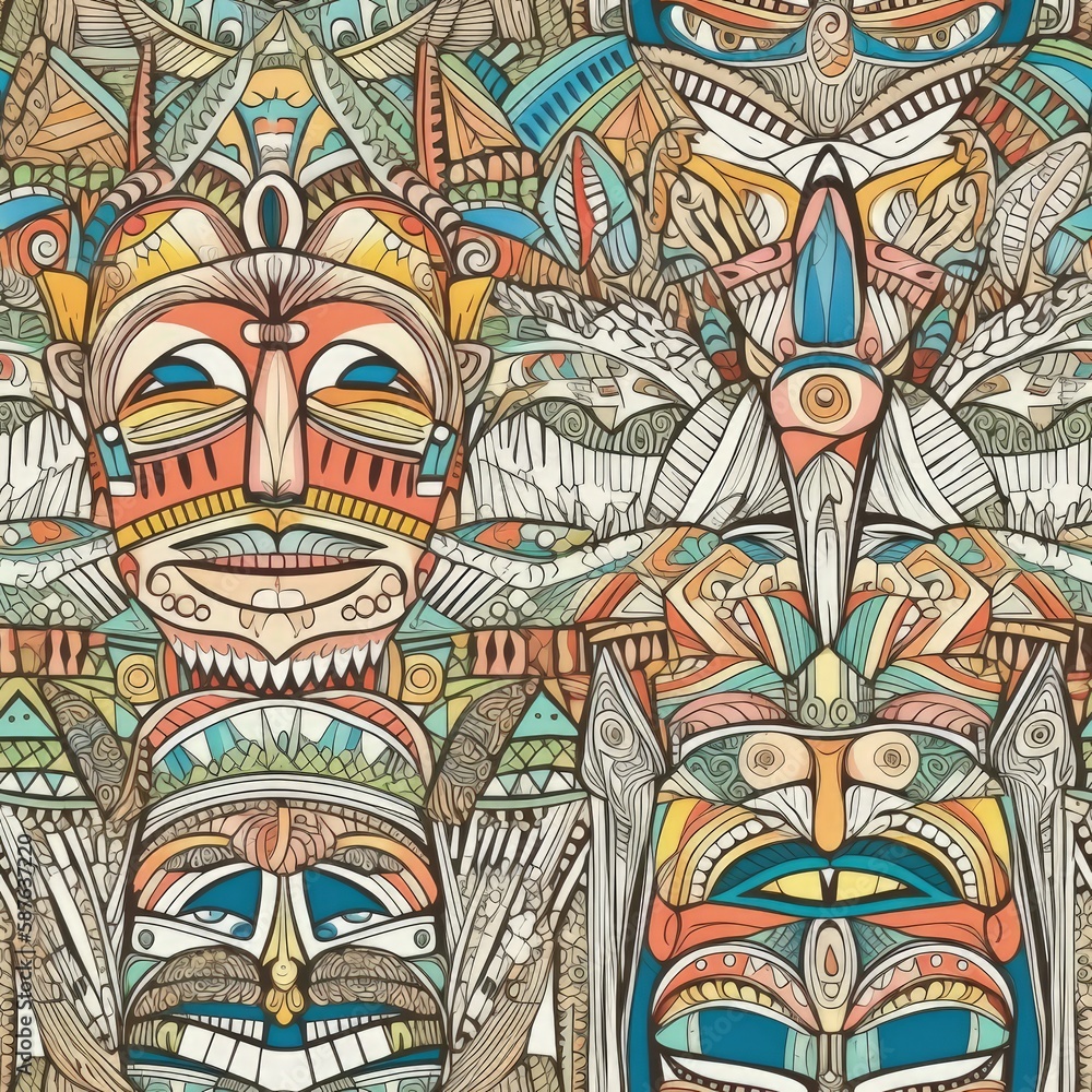 Africa pattern Africa pattern