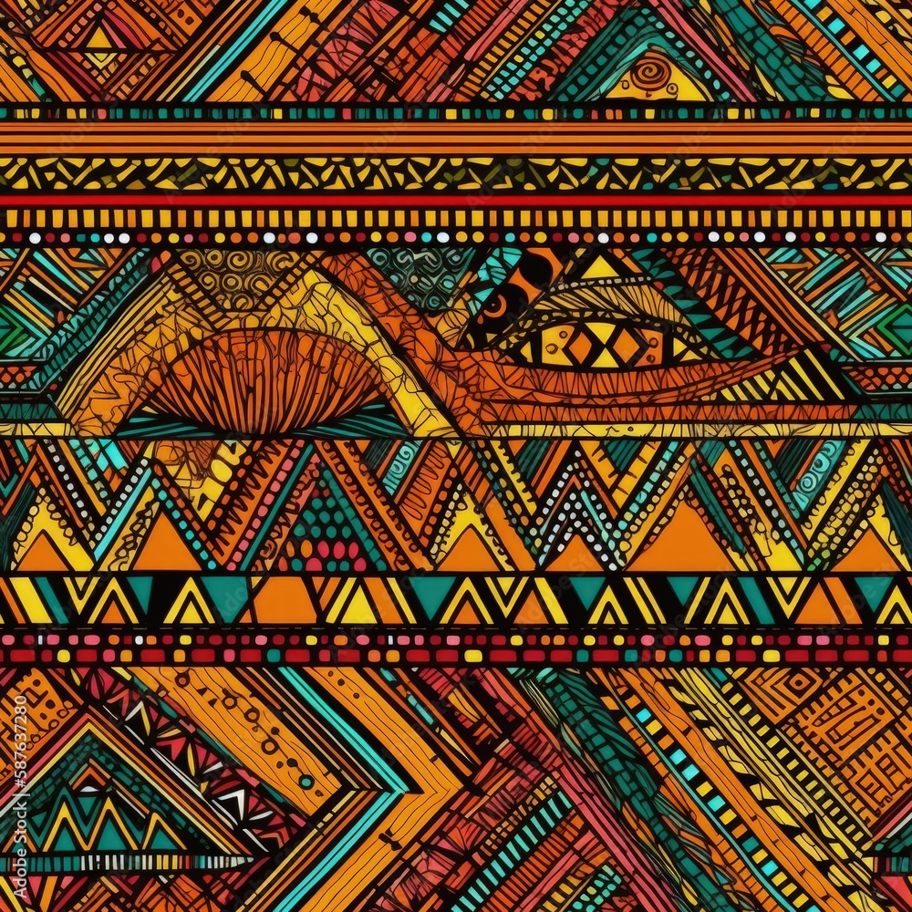 Africa pattern Africa pattern
