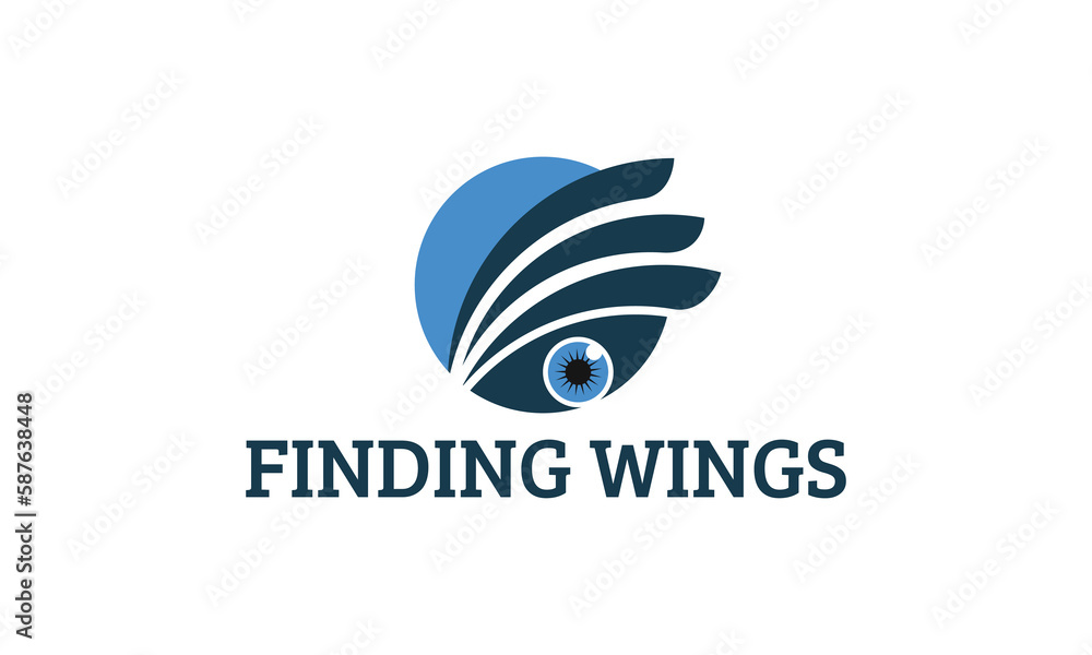 Finding Wings Charity Logo Design Finding Wings Charity Logo Design