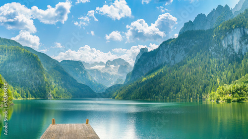 A view of beautiful Austrian scenery.

 photo