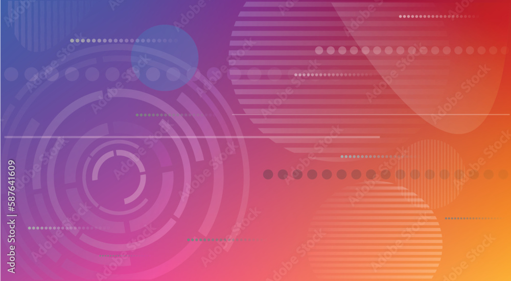 Obraz premium technology background 