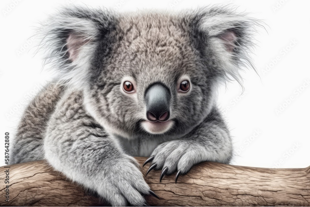 koala on a branch koala on a branch