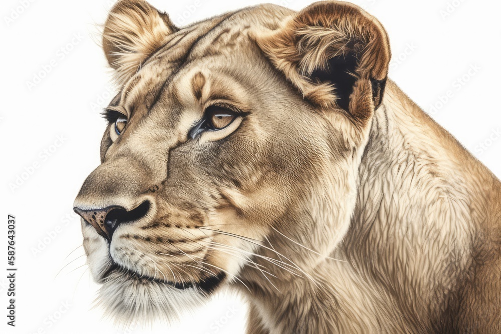 Obraz premium portrait of a lion