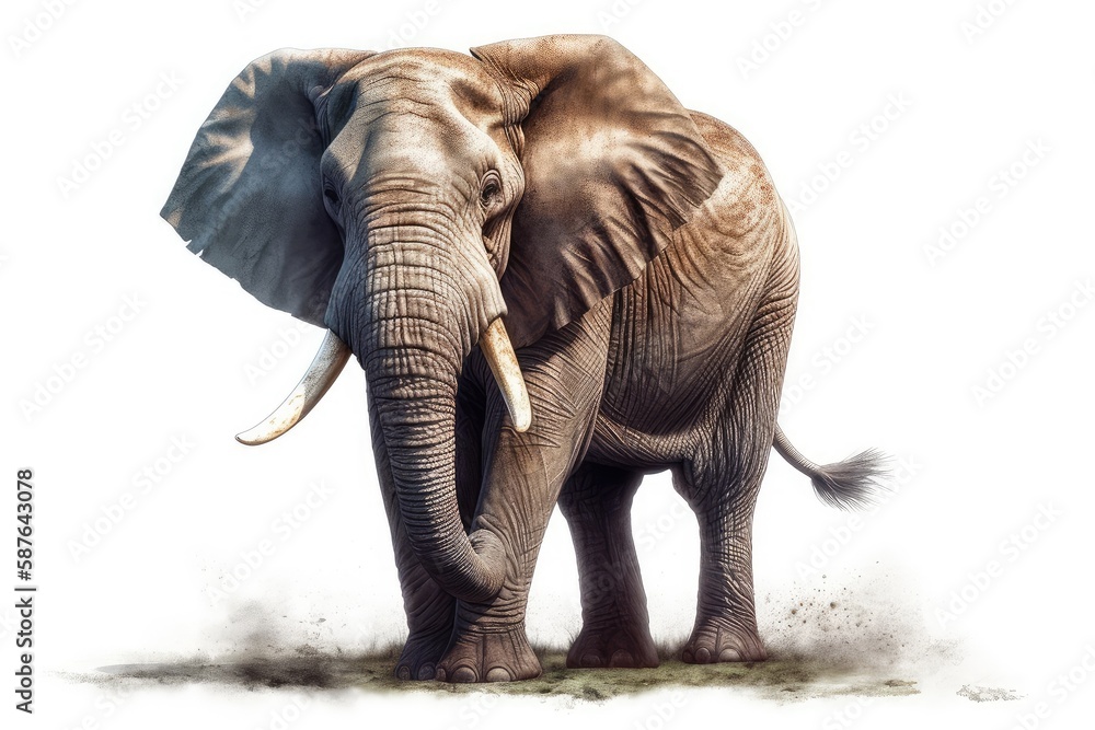 Obraz premium Powerful Elephant