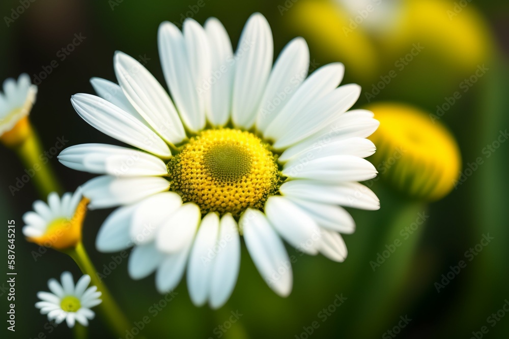 Obraz premium daisy flower closeup