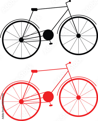 vector Bicycle icon.