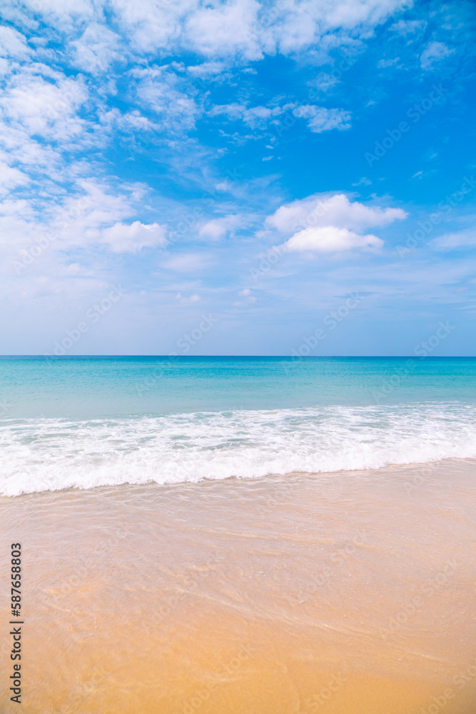 beach with sky