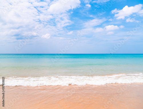 beach with sky