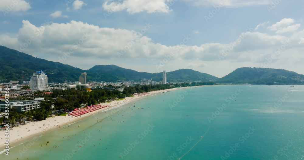 Fototapeta premium view of the city of kotor montenegro