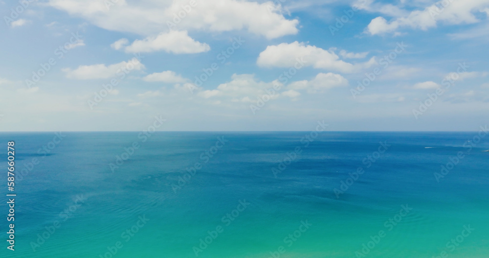 view of the sea from the sea