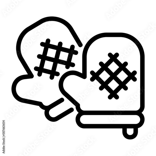 oven glove icon