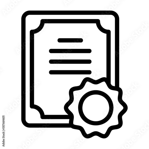 certificate icon