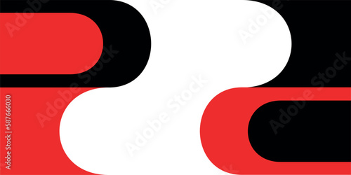 abstraction of black and red paint on the wall, vector stains