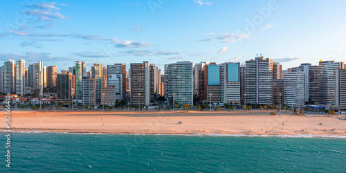 Foto Fortaleza vista de cima com drone - Ceará