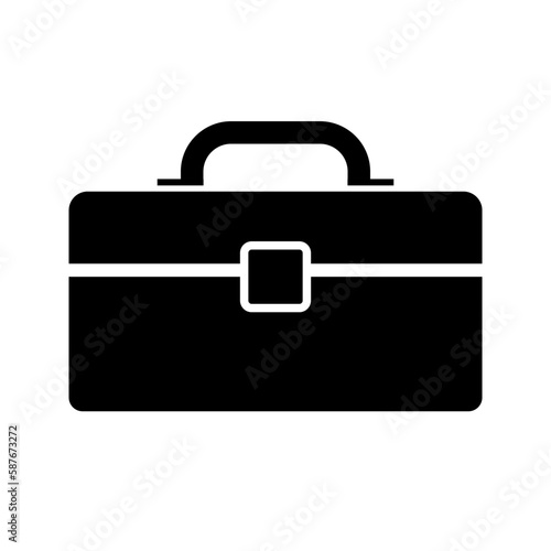Tool box isolated vector icon