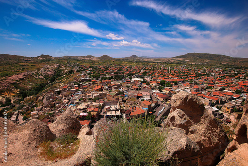 view of the uchisar city