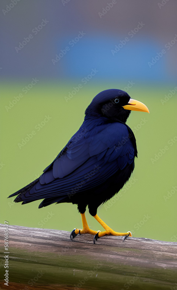 Obraz premium bird on the ground
