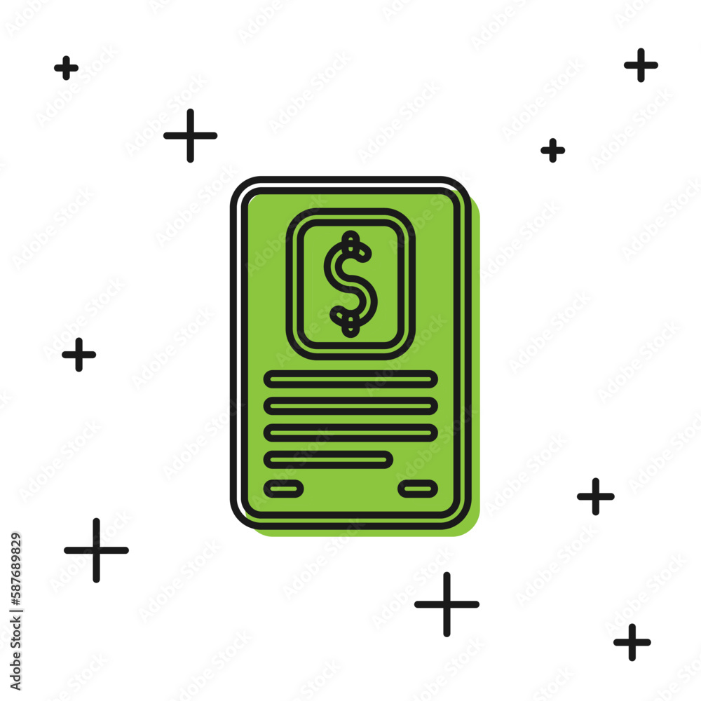 Black Business finance report icon isolated on white background. Audit and analysis, document, plan symbol. Vector Black Business finance report icon isolated on white background. Audit and analysis, document, plan symbol. Vector