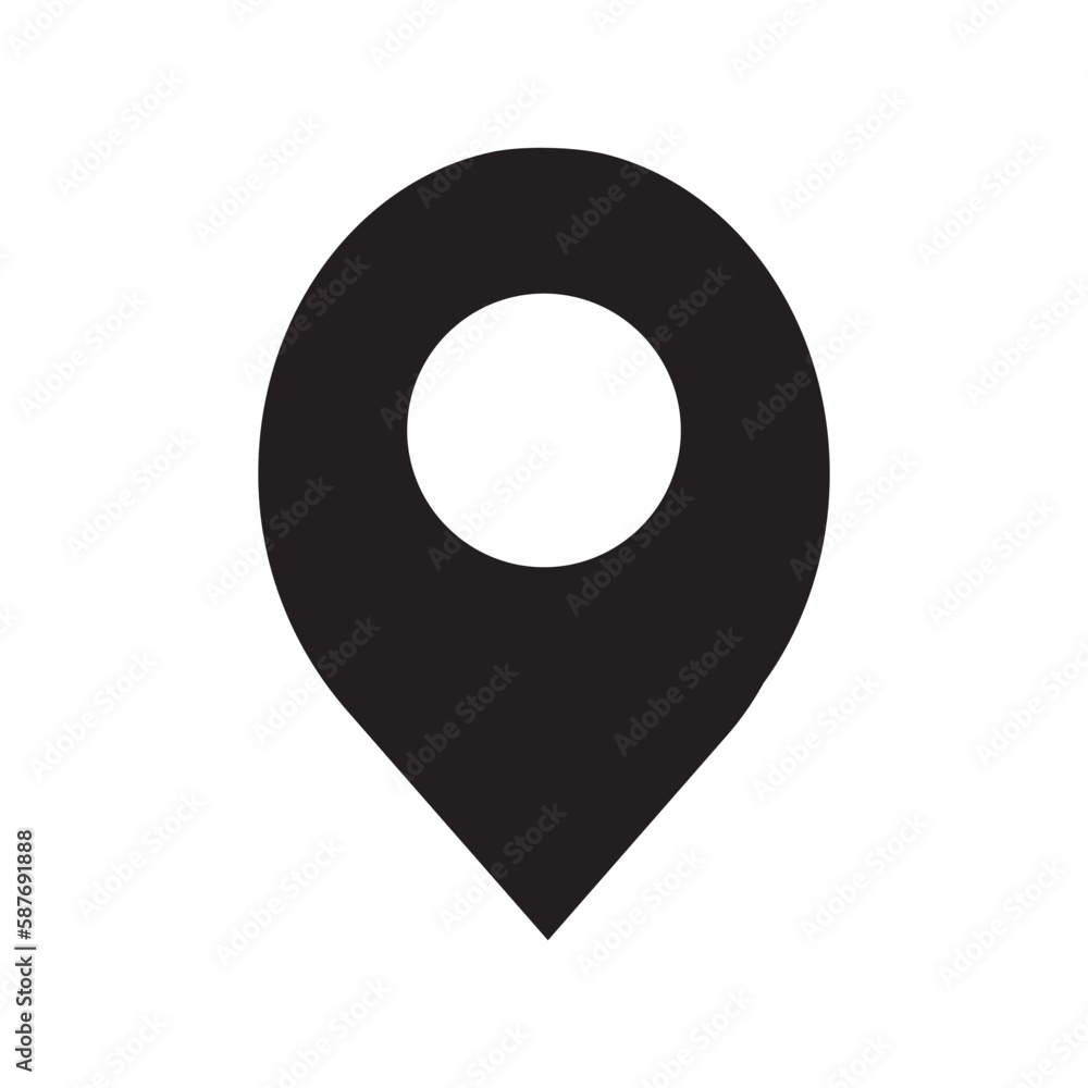 map pins icon design template vector map pins icon design template vector