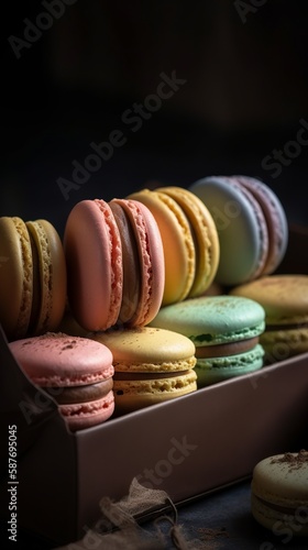 Sweet and Colorful Macarons