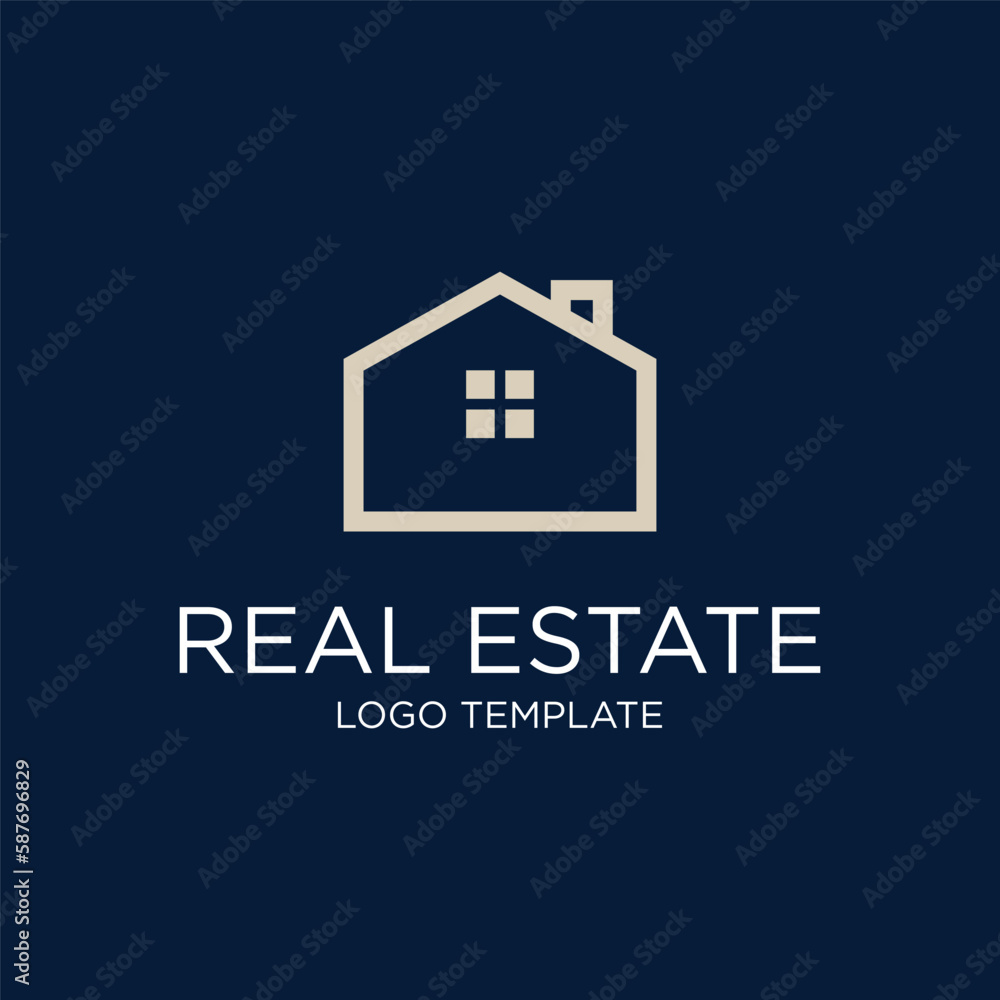 Real Estate Vector Logo Template Real Estate Vector Logo Template