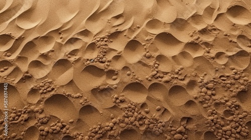 texture of sand with Generative AI