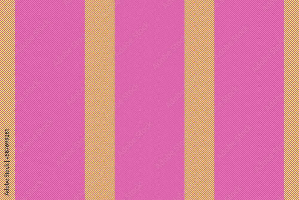 Pattern vector textile. Stripe texture seamless. Vertical lines fabric background.