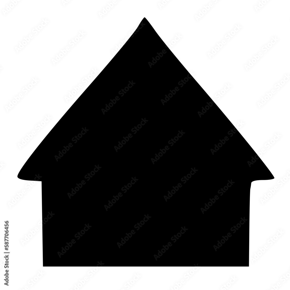 black and white of icon shape black and white of icon shape