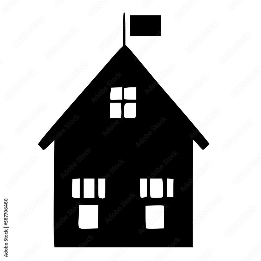 black and white of icon shape black and white of icon shape