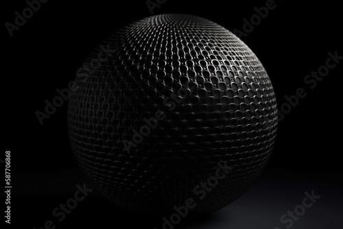 Sphere, 3d, Generative AI © VisualAiUniverse