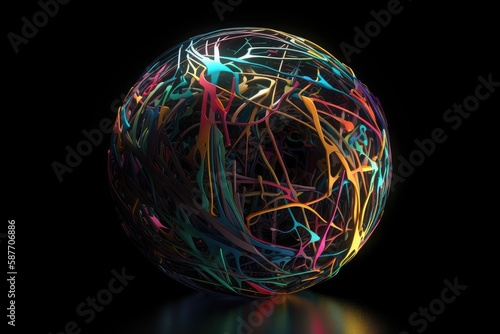 Sphere, 3d, Generative AI
